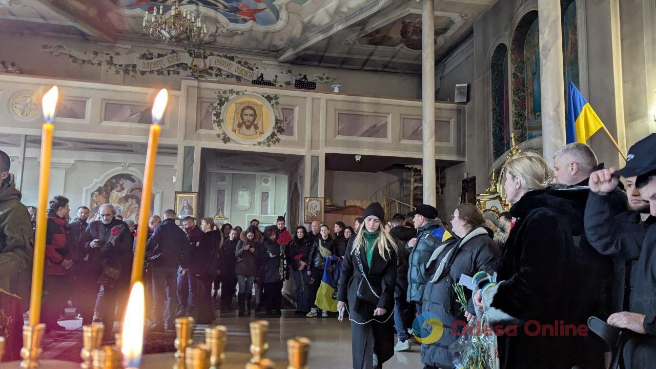 В Одесі простилися з активістом Дем’яном Ганулом