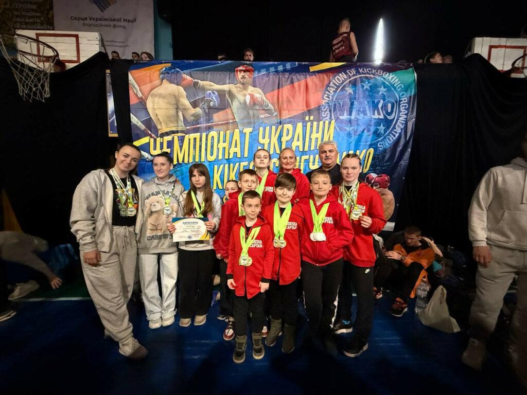 Одеські спортсмени стали призерами змагань з кікбоксингу WAKO