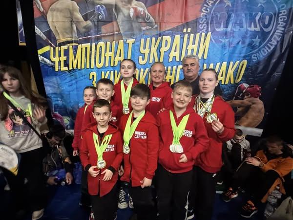 Одеські спортсмени стали призерами змагань з кікбоксингу WAKO