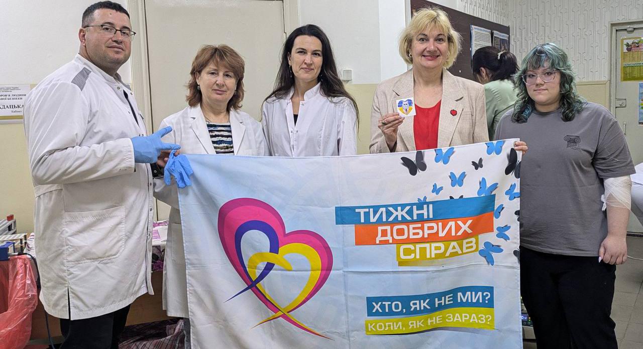 Одеса: в ОНУ імені Мечникова до 160-річчя вишу вирішили зібрати 160 донорів крові