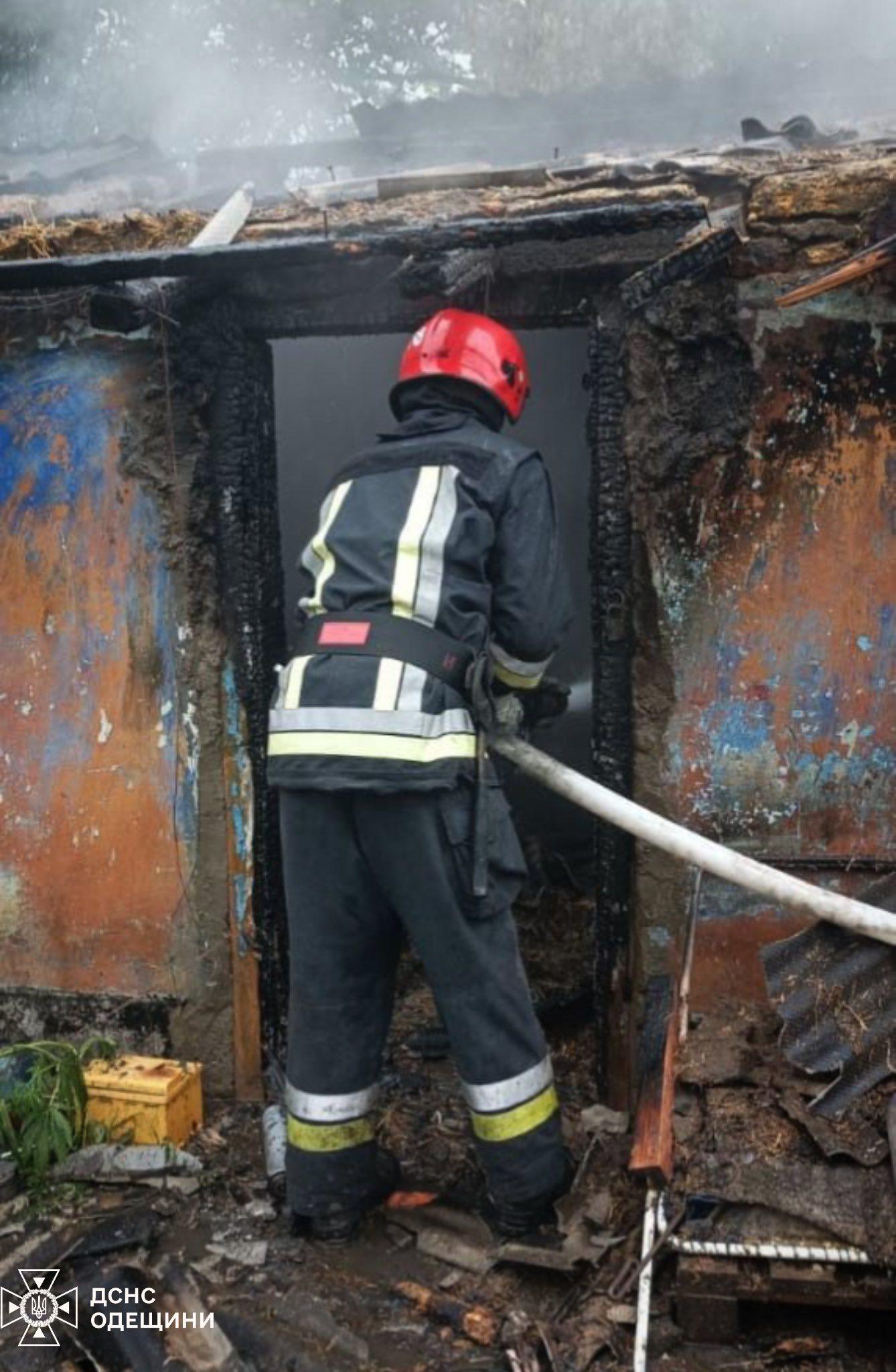 На Одещині під час пожежі загинули двоє дітей