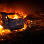 Два десятка автомобилей сгорели в результате атаки РФ по Одесской области (фото, видео)
