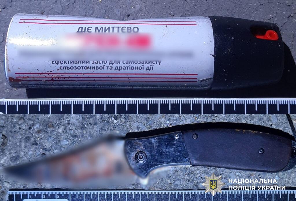 Пьяный одессит в маршрутке распилил газ в лицо пассажиру и ударил его ножом