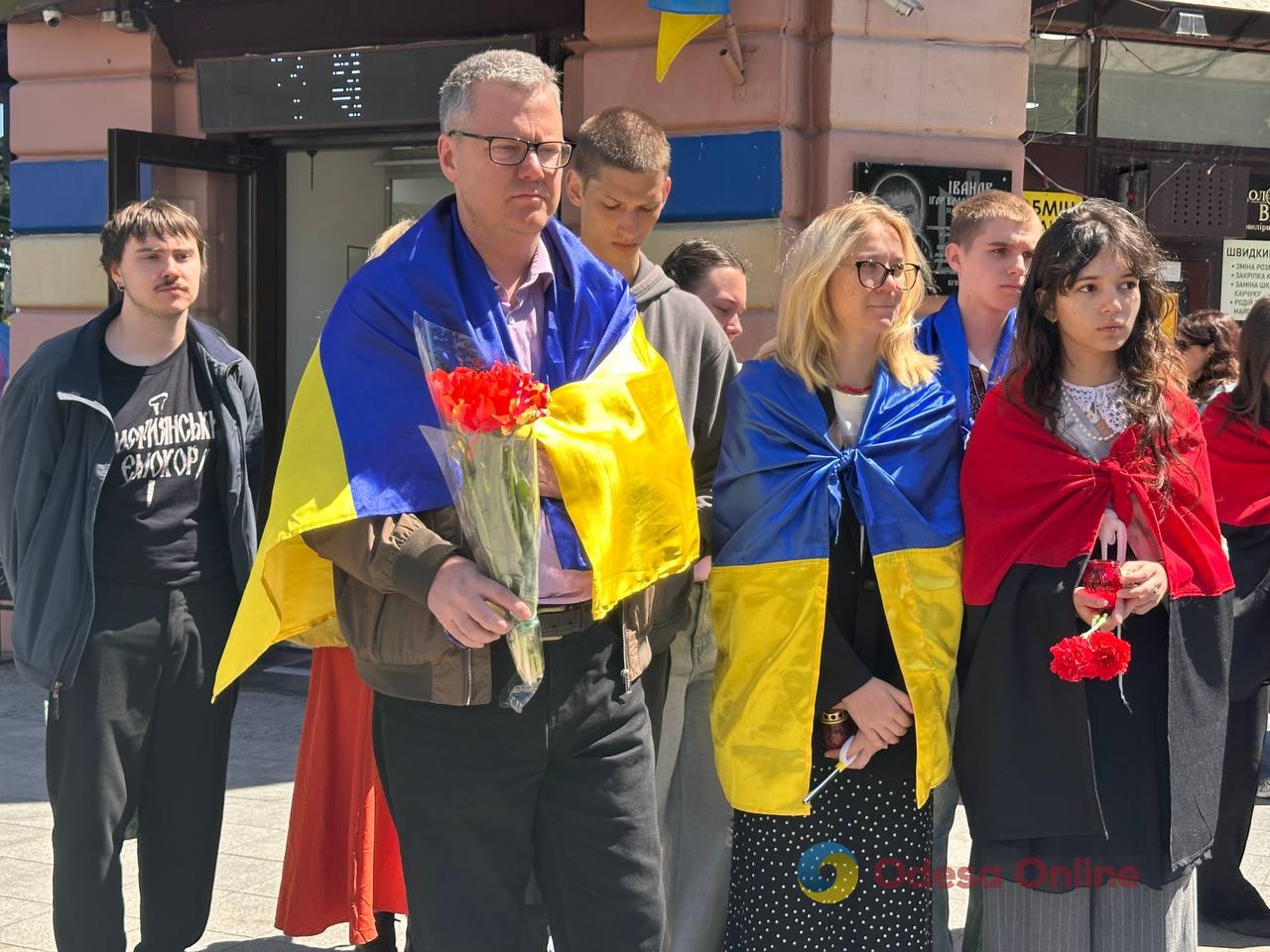 В Одесі вшанували пам’ять Ігоря Іванова та Андрія Бірюкова