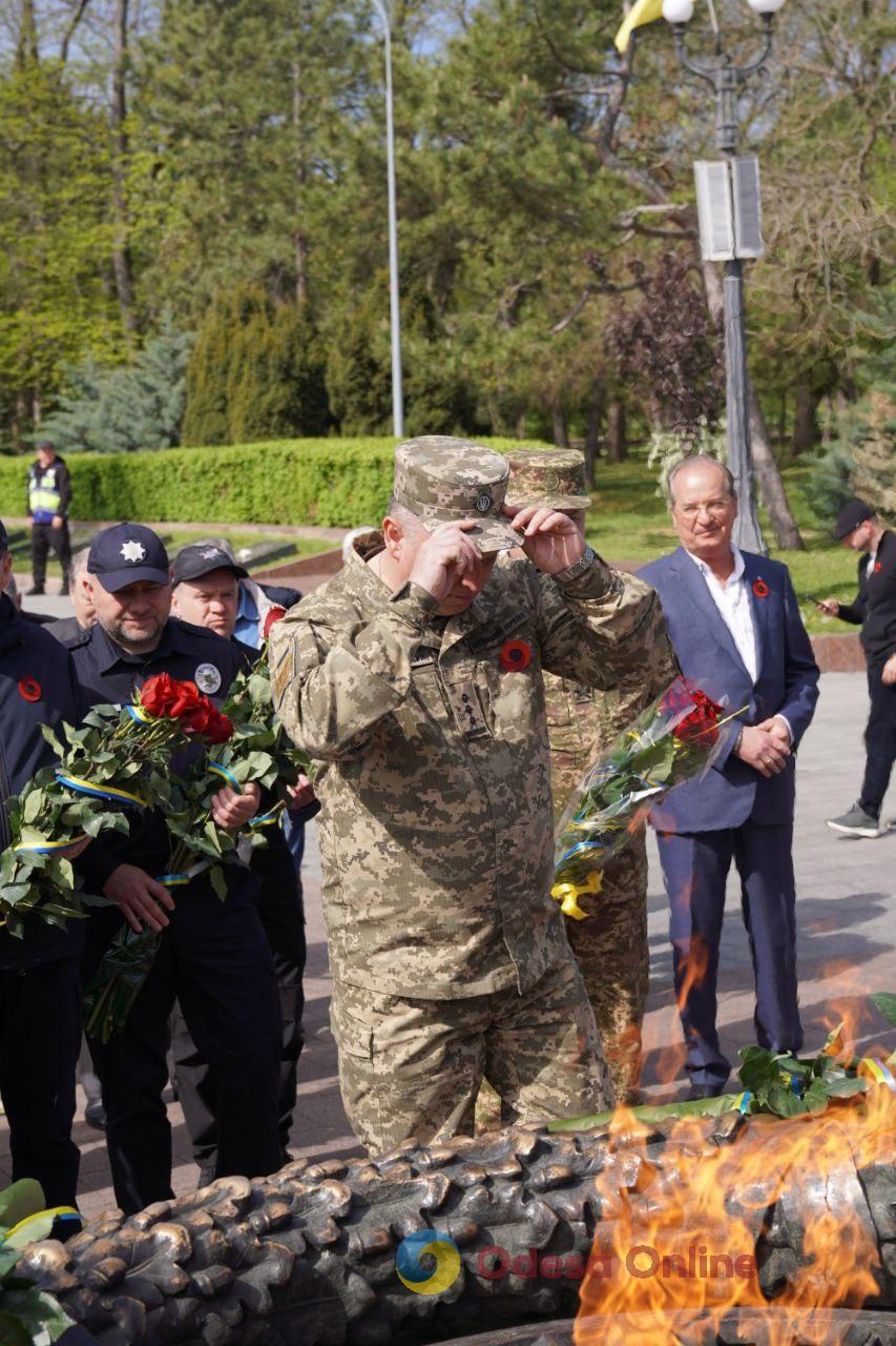В Одесі відзначили День пам’яті та перемоги над нацизмом у Другій світовій війні