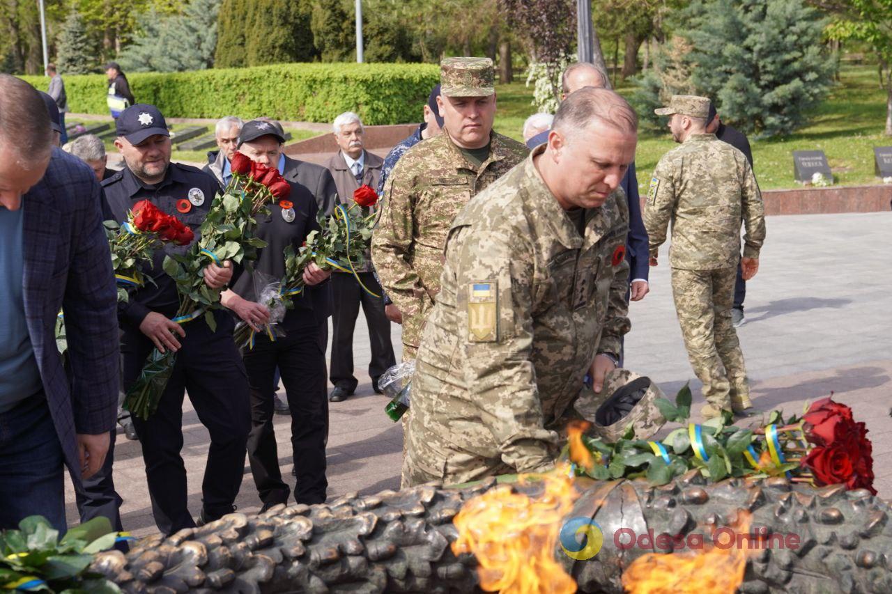 В Одесі відзначили День пам’яті та перемоги над нацизмом у Другій світовій війні