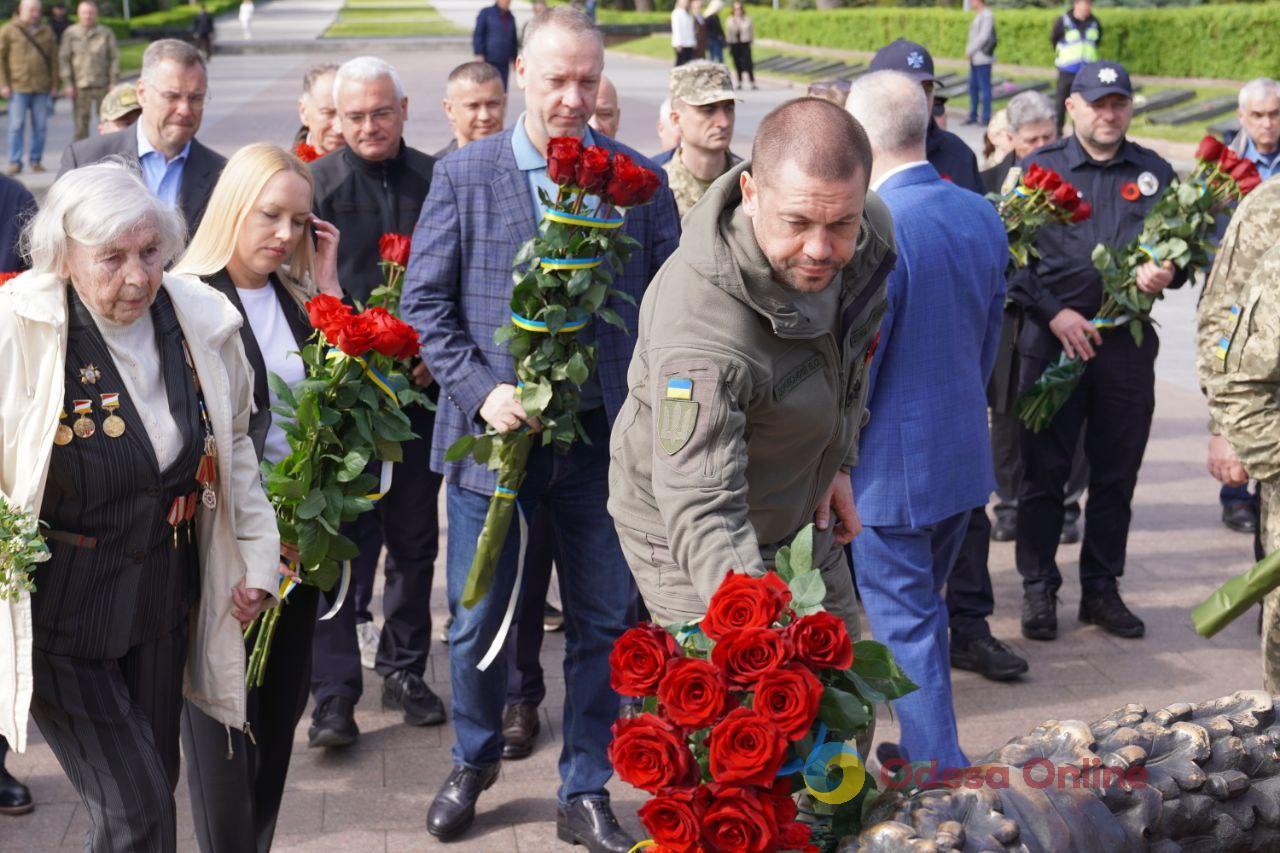 В Одесі відзначили День пам’яті та перемоги над нацизмом у Другій світовій війні