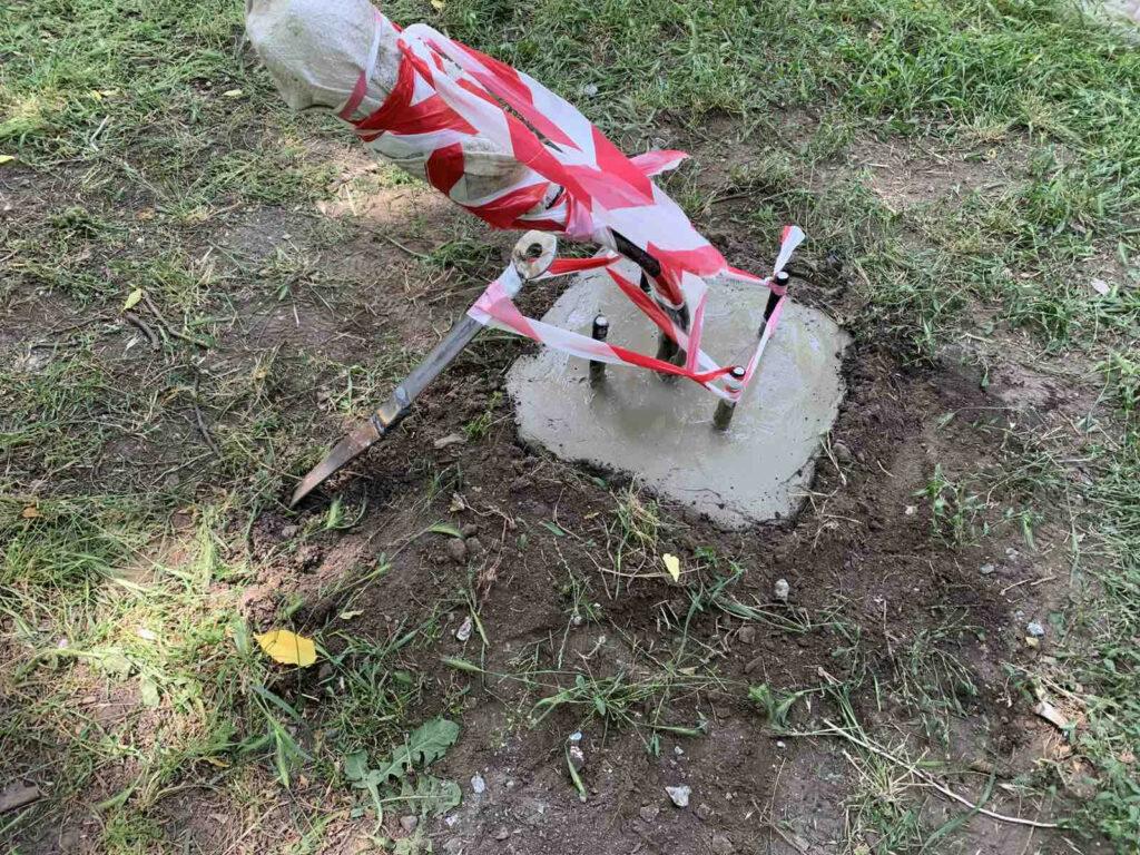 В історичному центрі Одеси замінили дві аварійні опори вуличного освітлення