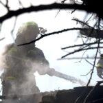 В Одессе тушили пожар в «заброшке» психбольницы на Академика Воробьева