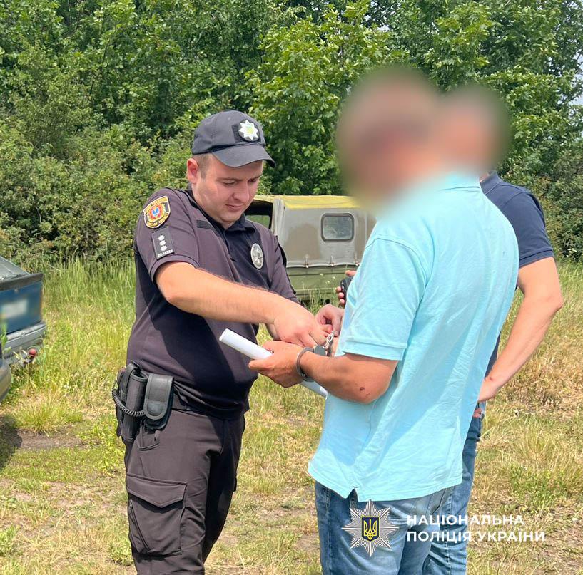 В Одесской области «по горячим следам» задержали автоугонщика (фото, видео)