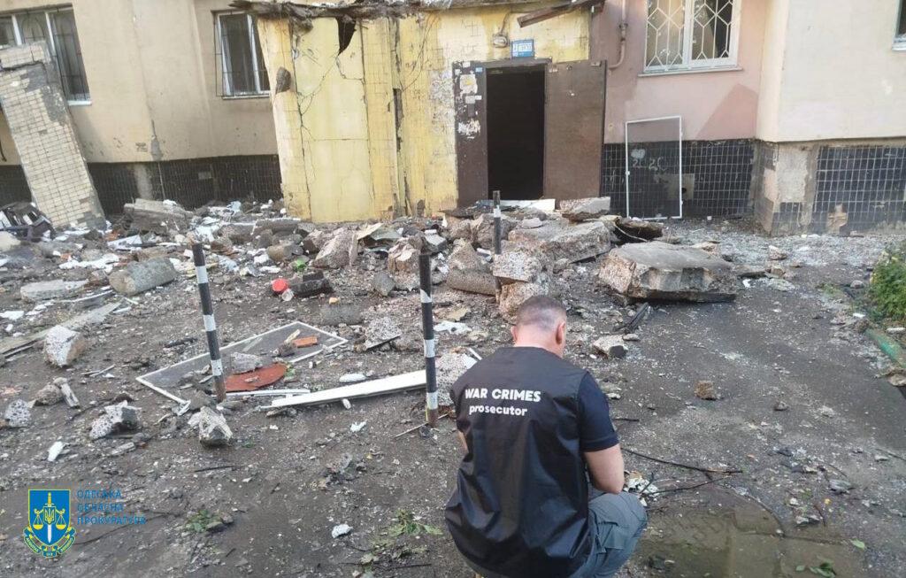 Ворог вкотре вдарив по Одесі безпілотниками – прокуратура розпочала розслідування