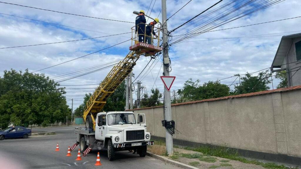 В Одесі освітили вулицю Кругову