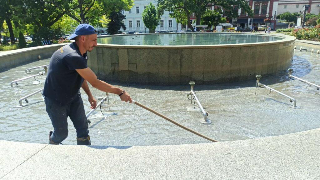 В історичному центрі Одеси тимчасово не працює фонтан