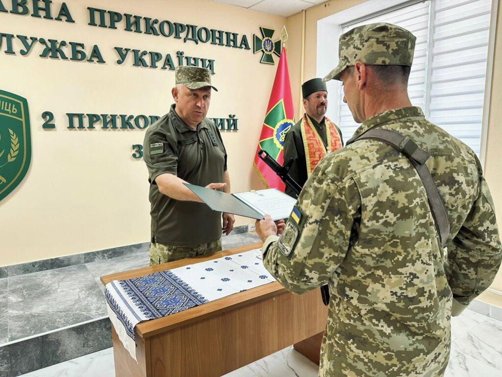 На Одещині прикордонники-новобранці склали військову присягу (фото)