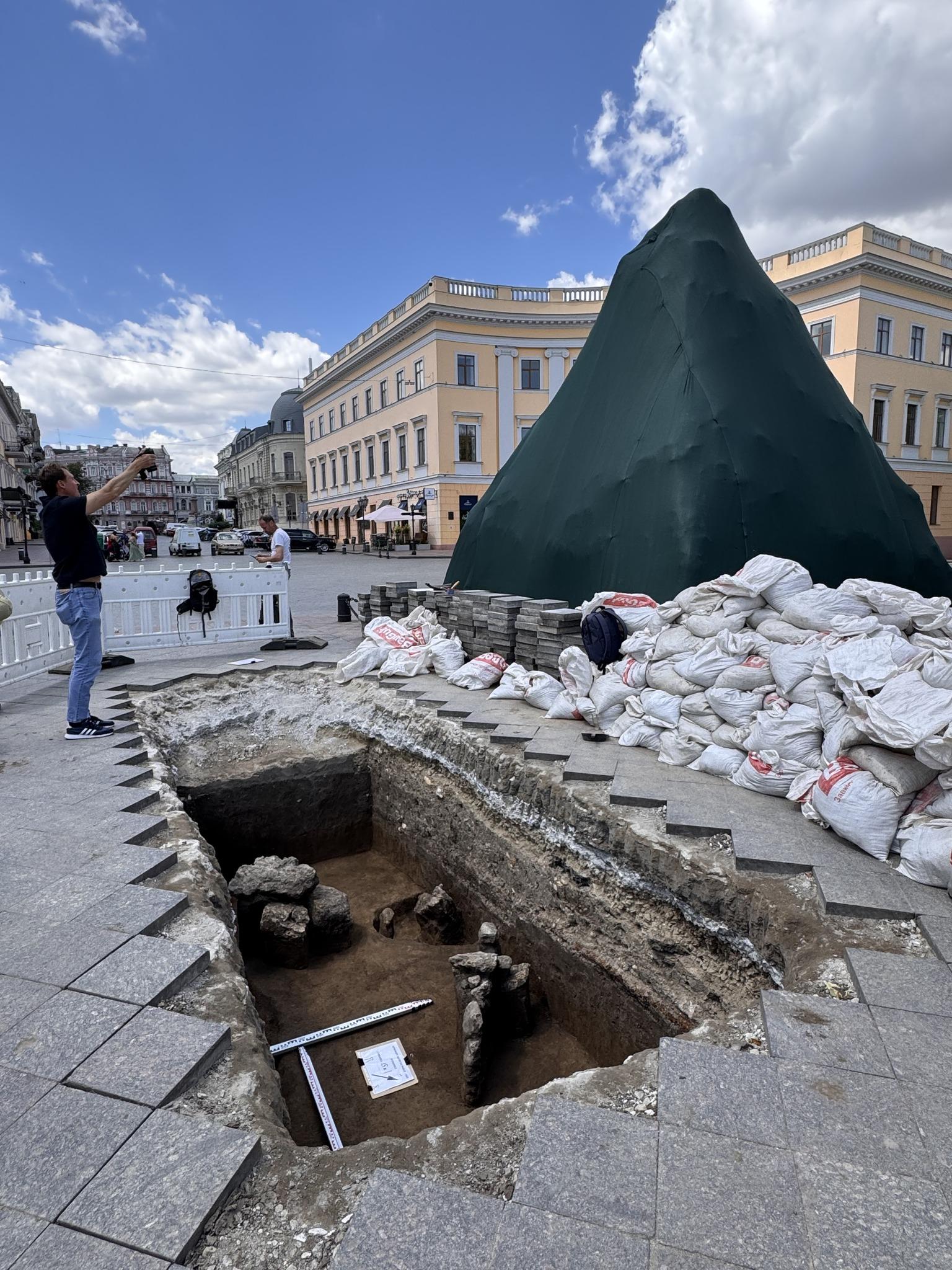В Одессе археологи установили точное местоположение Хаджибейского замка