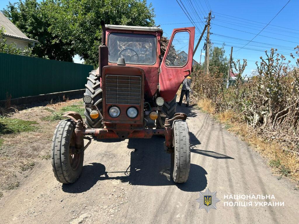 Житель Одесской области попал под трактор