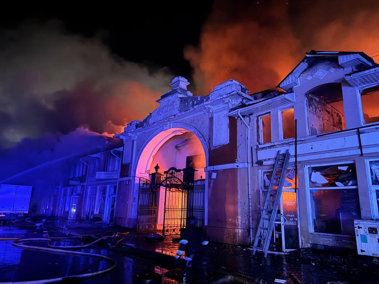 Внаслідок ворожої атаки пошкоджені сім обʼєктів культурної спадщини в центрі Одеси Внаслідок ворожої атаки пошкоджені сім обʼєктів культурної спадщини в центрі Одеси