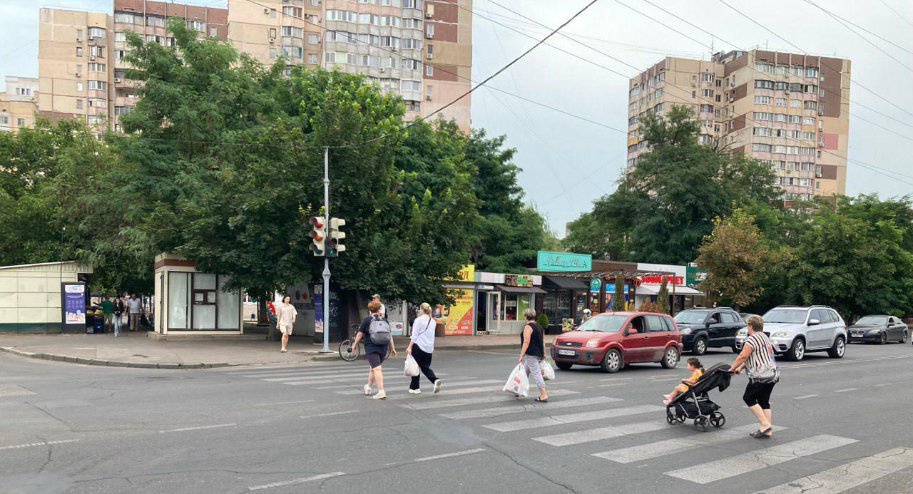 В Одесі відновили роботу світлофора на Люстдорфській дорозі