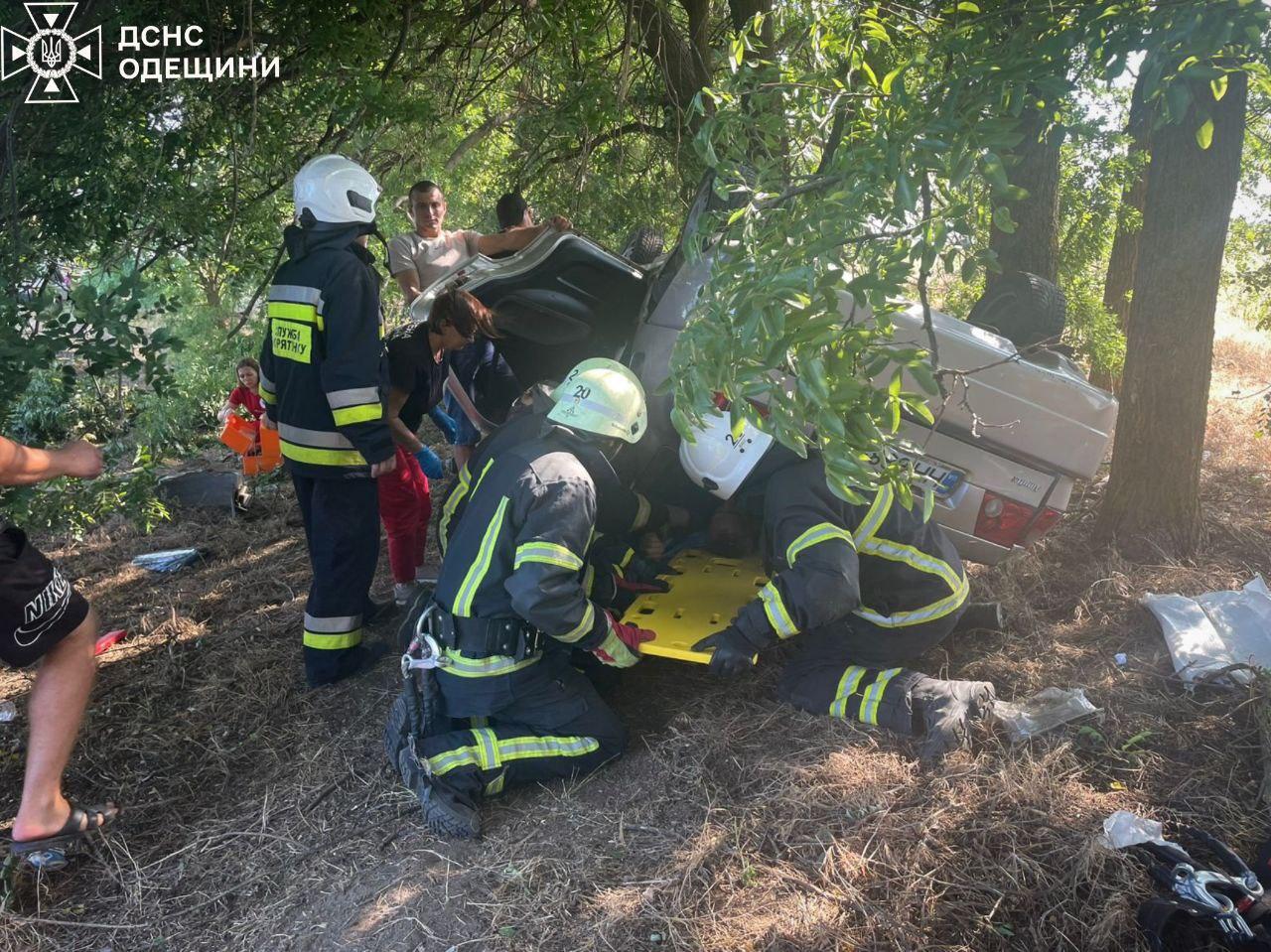На трасі Одеса–Рені у ДТП постраждав водій легковика