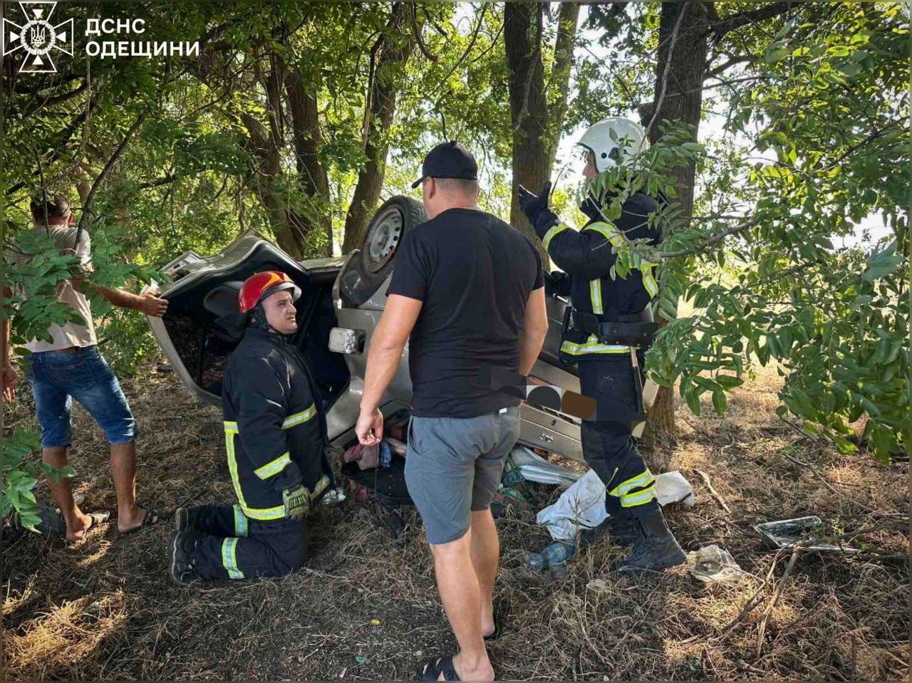 На трассе Одесса–Рени в ДТП пострадал водитель легковушки