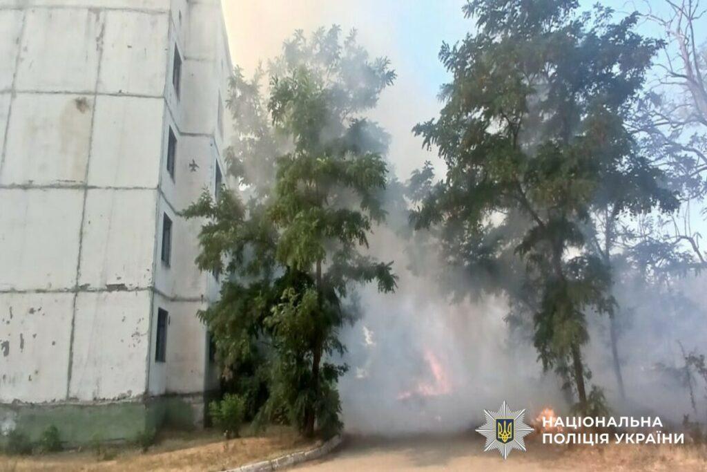 На Херсонщині внаслідок російських обстрілів поранені вісім людей