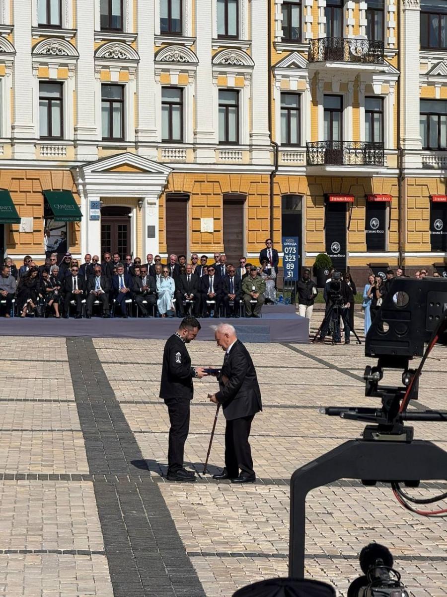 Президент відзначив одесита Романа Шварцмана високою державною нагородою Президент відзначив одесита Романа Шварцмана високою державною нагородою