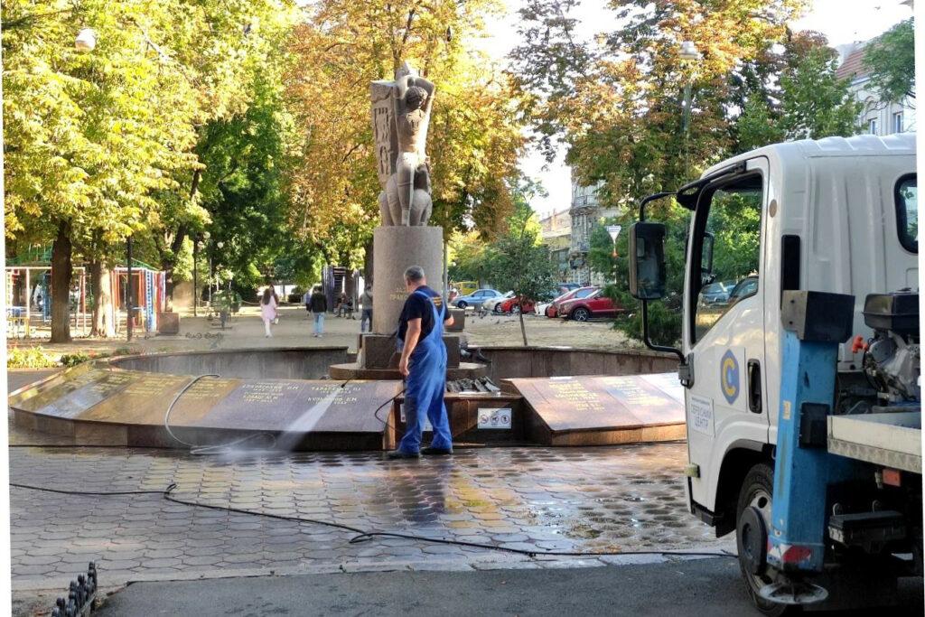 В Одесі відремонтували Меморіал захисникам правопорядку