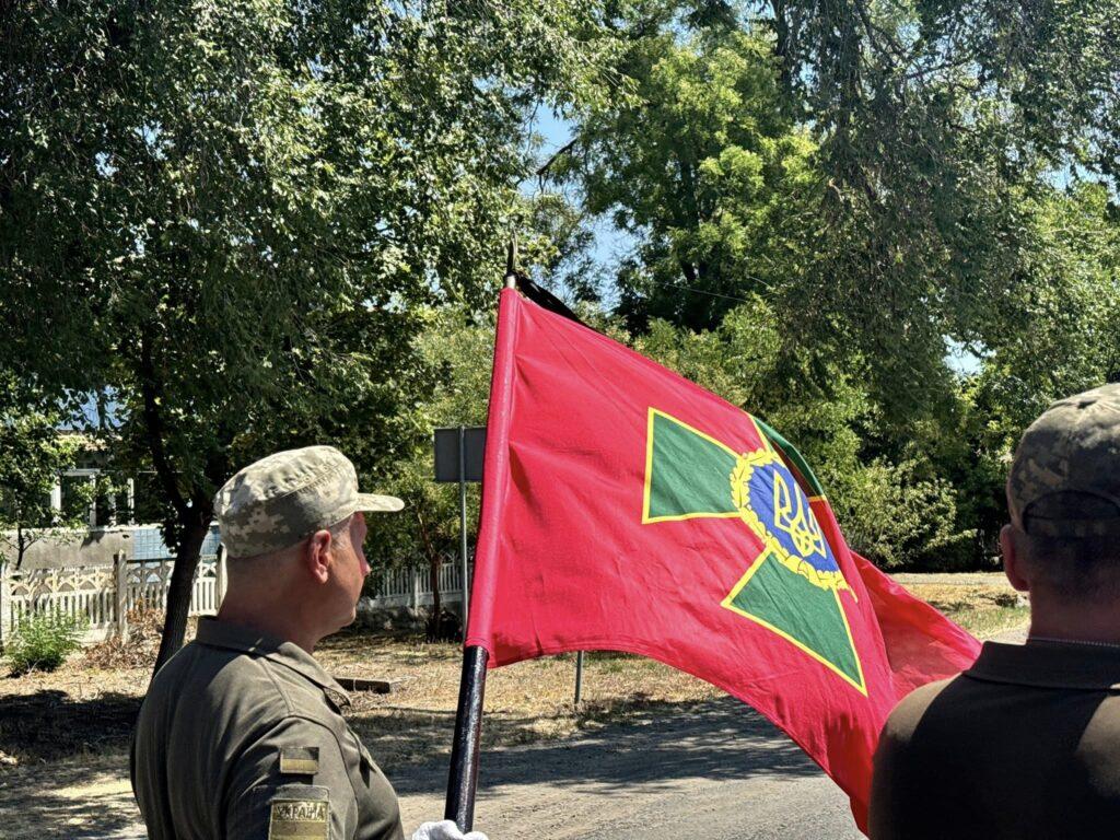 В Одесской области простились с погибшим на войне пограничником Александром Бурьяновым