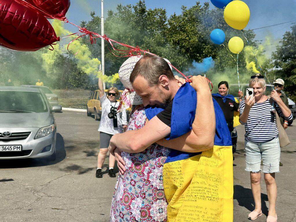 Додому повернувся останній захисник Зміїного, який перебував у полоні