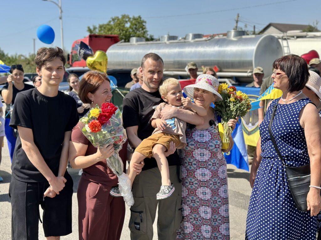 Додому повернувся останній захисник Зміїного, який перебував у полоні