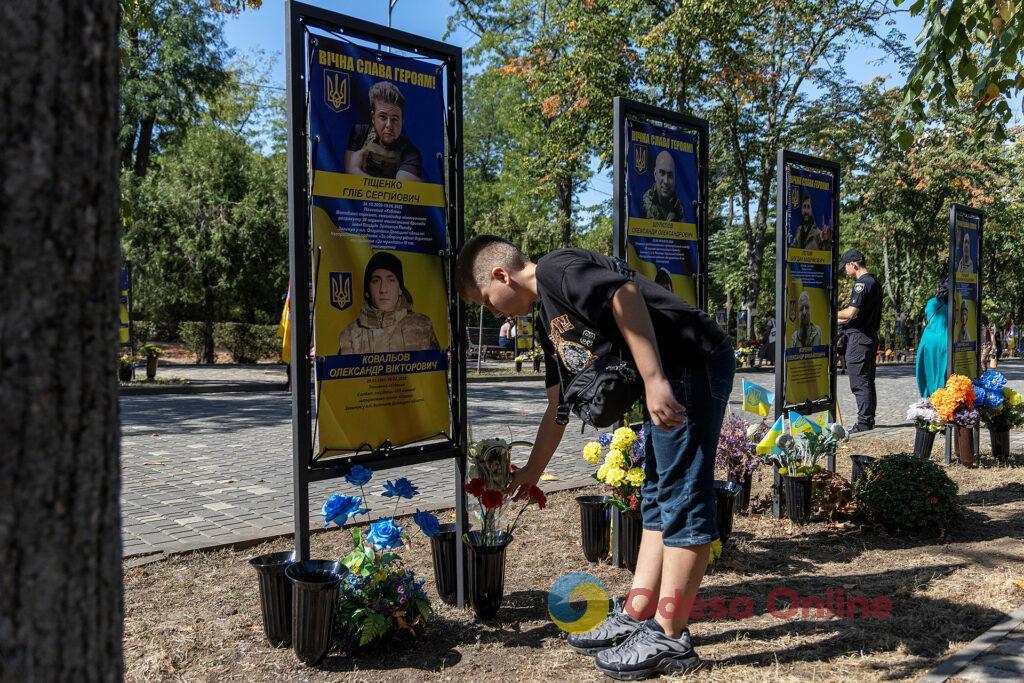 На Алеї Героїв в Одесі увічнили імена ще 82 захисників