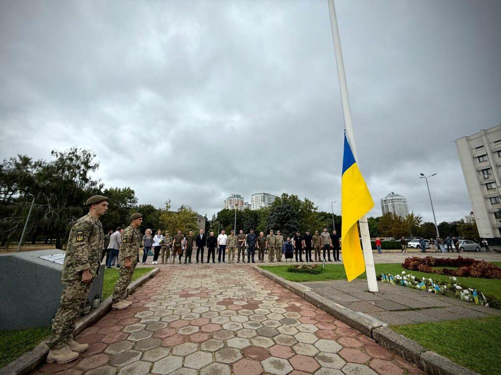 В Одесі підняли стяг у День Державного прапора України В Одесі підняли стяг у День Державного прапора України