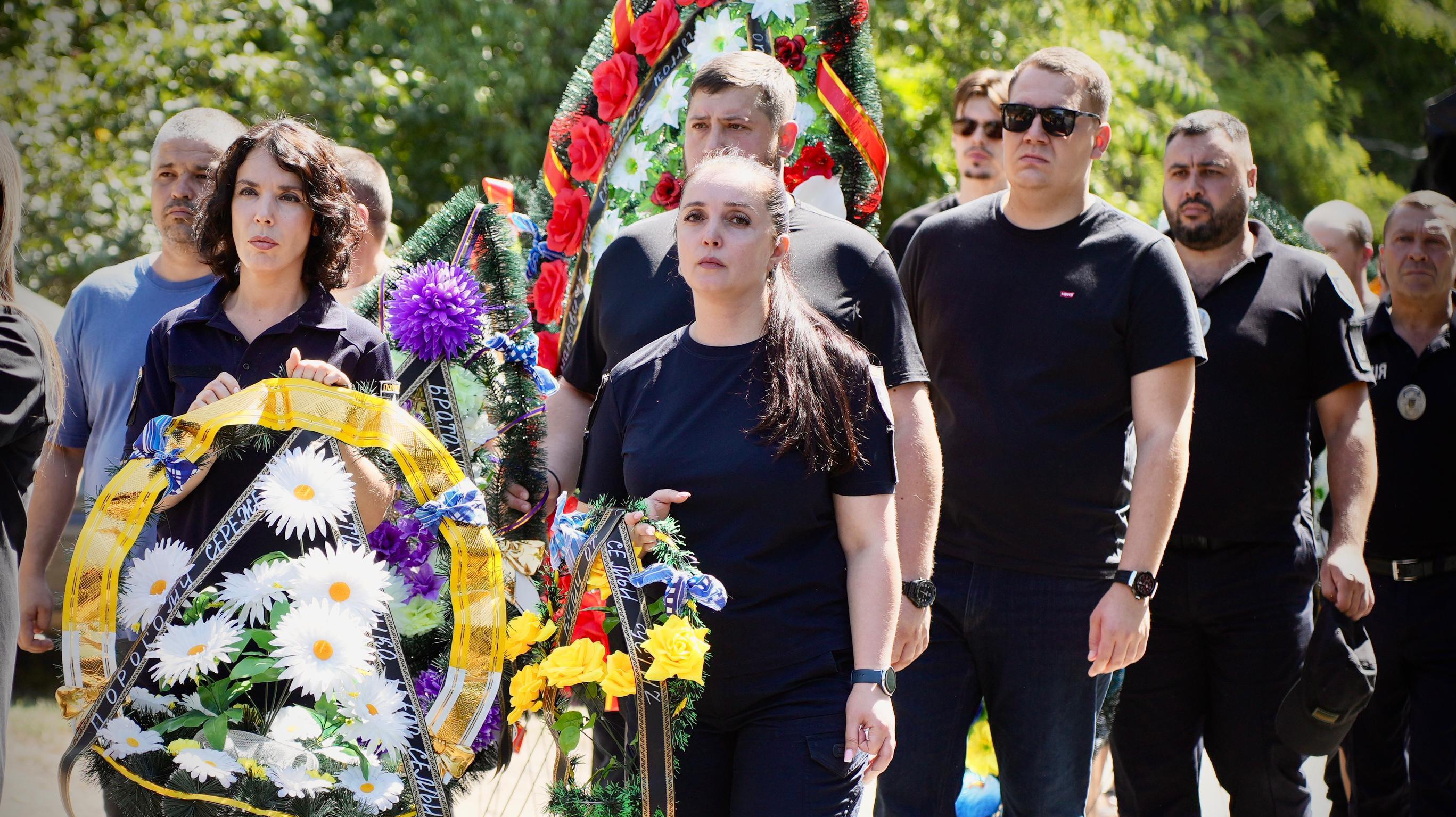 На Одещині попрощалися з поліцейським Сергієм Маглою, який загинув на Донеччині