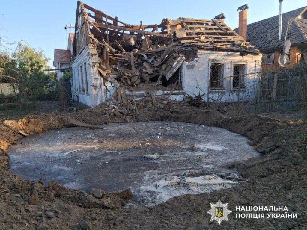 РФ массированно обстреляла Херсонсую область: один человек погиб, восемь получили ранения