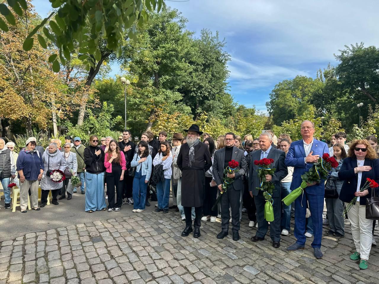 В Одессе почтили память жертв Бабьего Яра