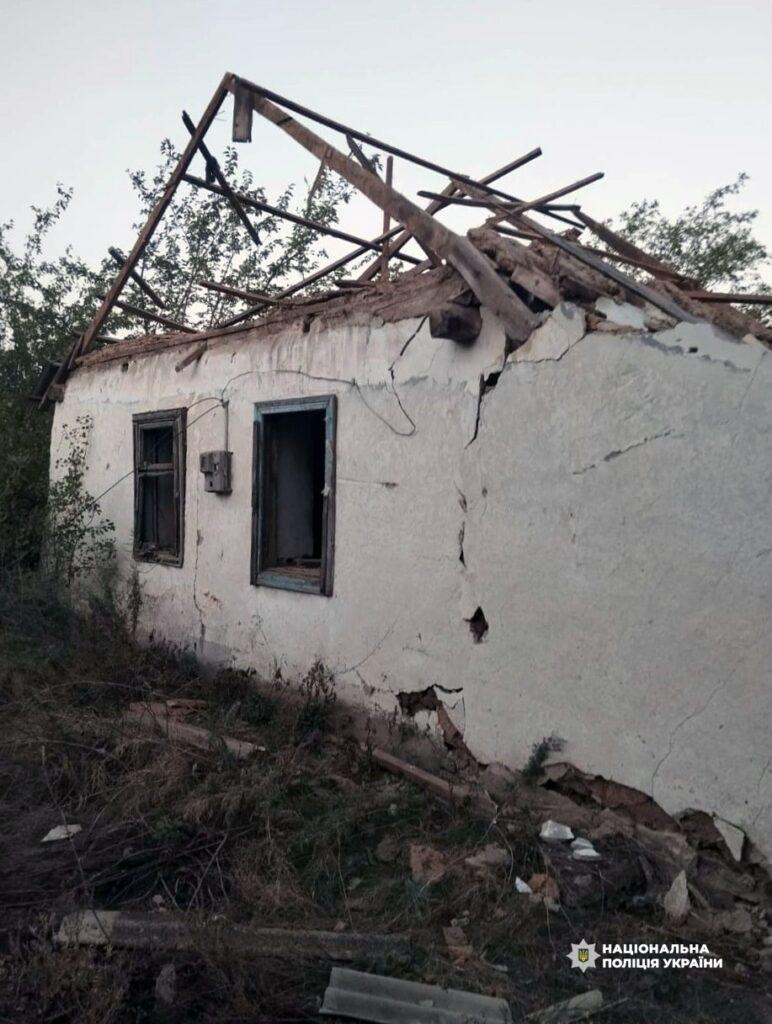 На Херсонщині російські удари поранили п’ятьох, пошкоджені будинки й медзаклад