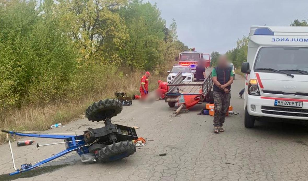 В Подольском районе мотоблок унес жизнь пассажира из за нарушения правил эксплуатации