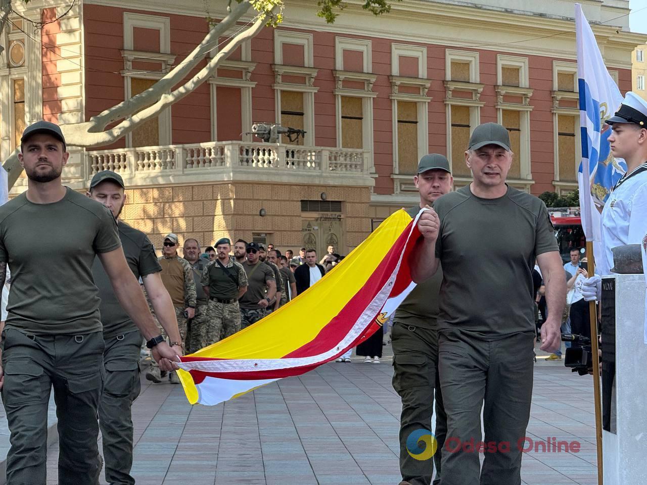 В Одесі святкують День міста: підняття прапорів, нагородження та відкриття нової зірки (фото)