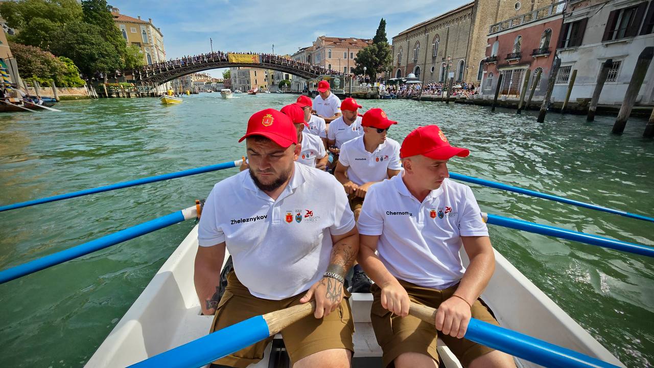 Український ял – вперше на історичній регаті у Венеції
