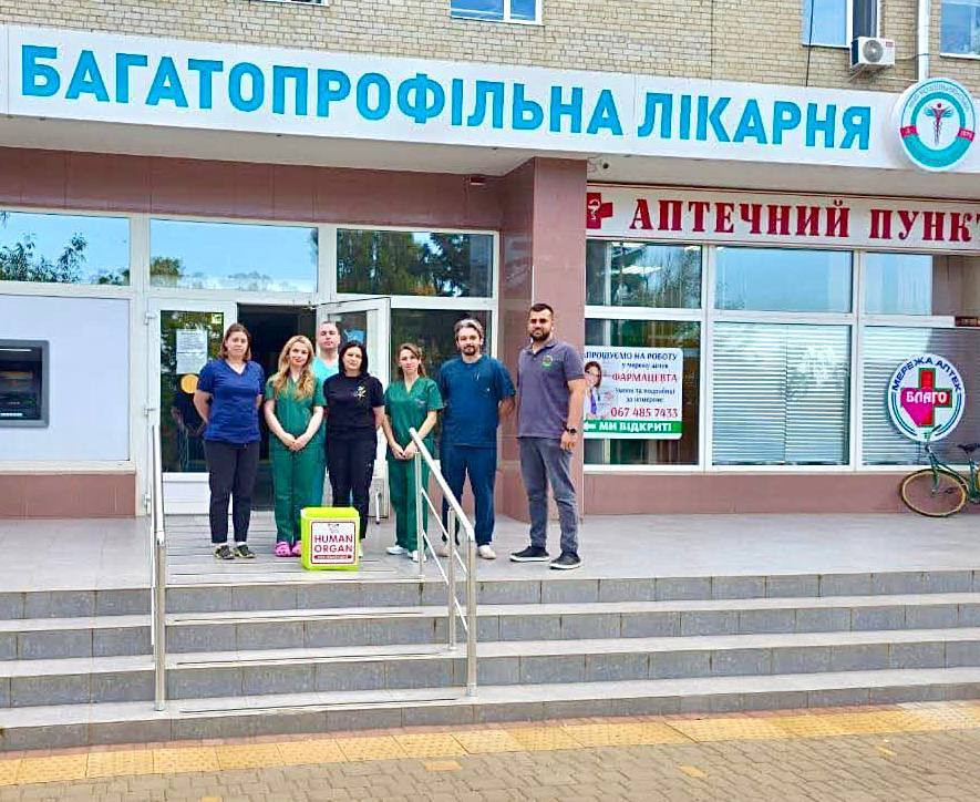 В Раздельнянской больнице провели эксплантацию сердца и почек от посмертного донора