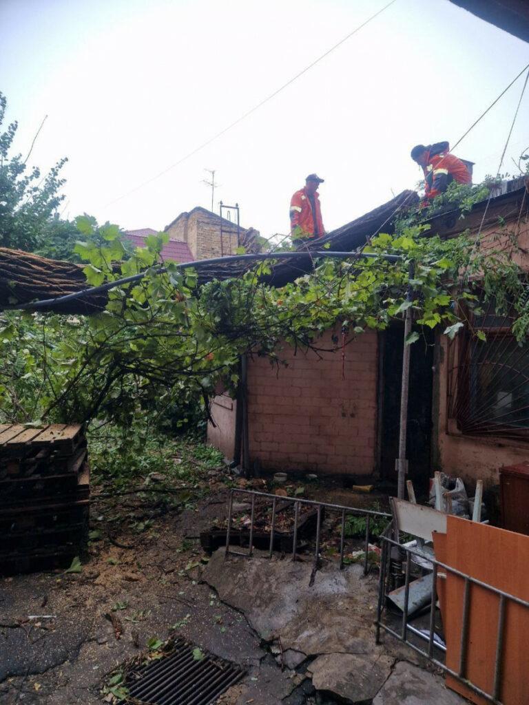 Внаслідок негоди в Одесі повалено 70 дерев