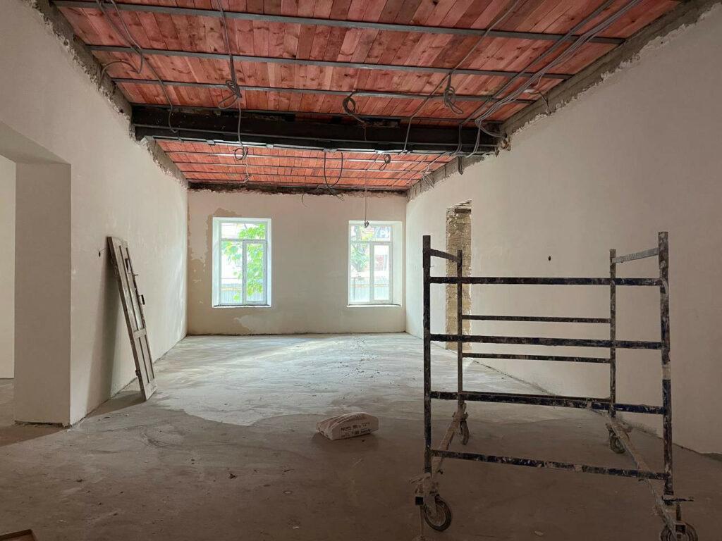 В центре Одессы реконструируют историческое здание