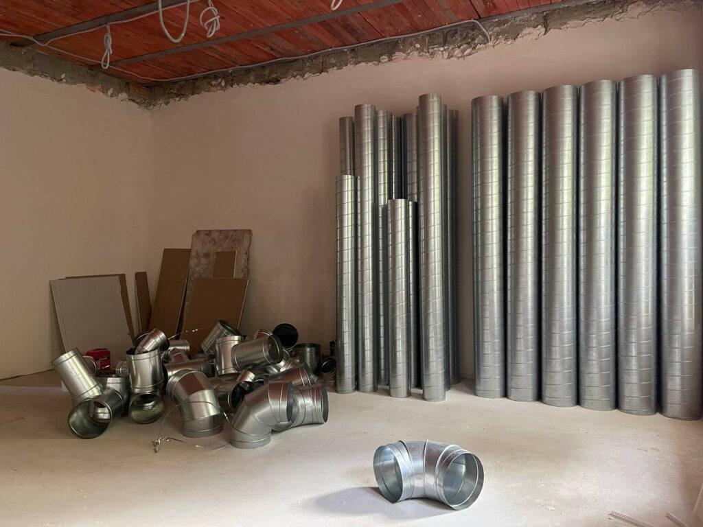 В центре Одессы реконструируют историческое здание