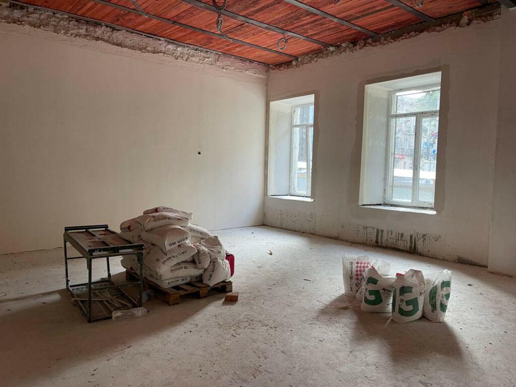 В центре Одессы реконструируют историческое здание