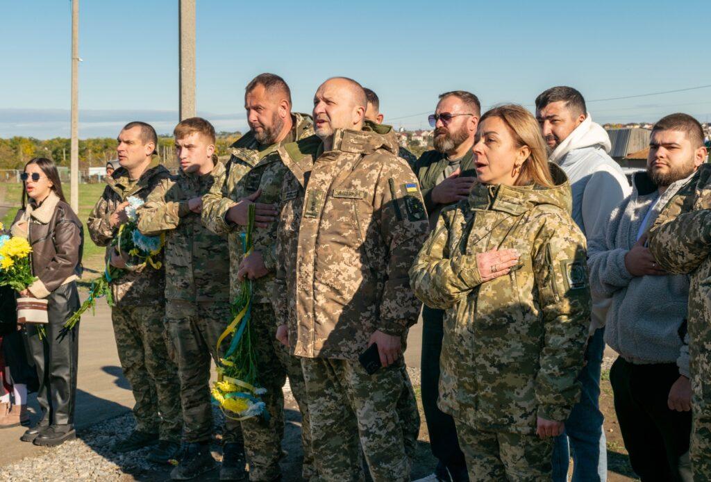 В Одеській області вшанували пам’ять полеглого прикордонника  В Одеській області вшанували пам’ять полеглого прикордонника