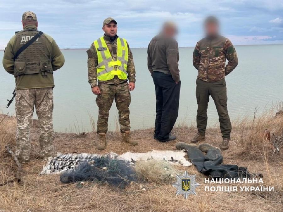 У заповідній зоні на Одещині затримали браконьєра з уловом камбали
