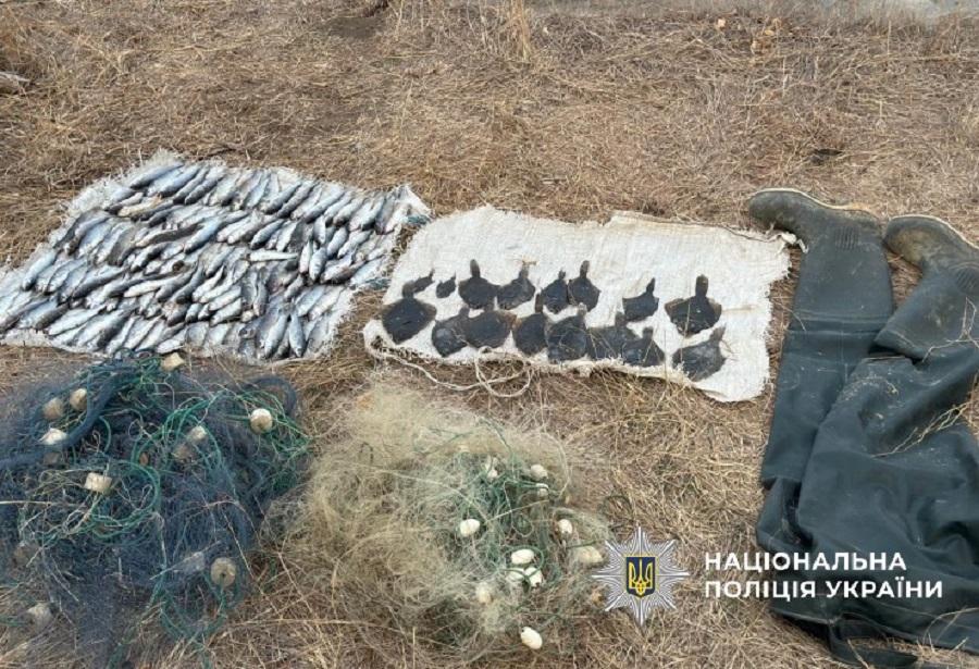 У заповідній зоні на Одещині затримали браконьєра з уловом камбали