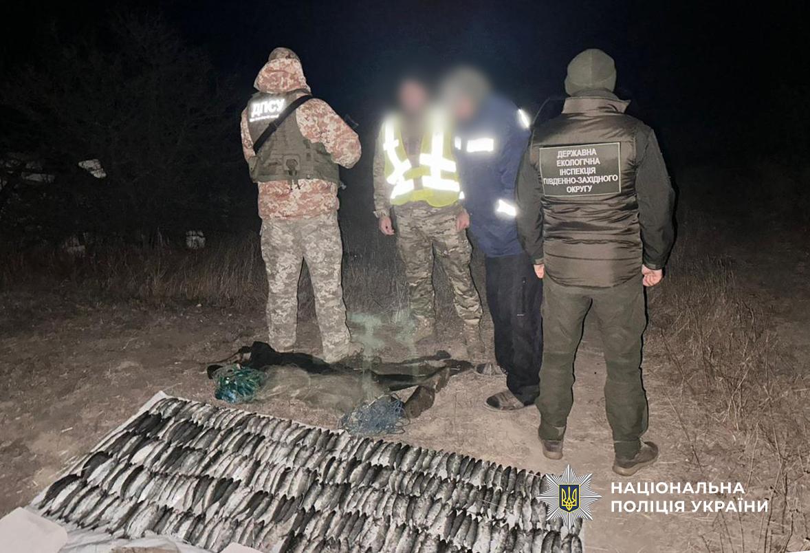Улов на шість мільйонів гривень: у заповідній зоні на Одещині затримали браконьєра