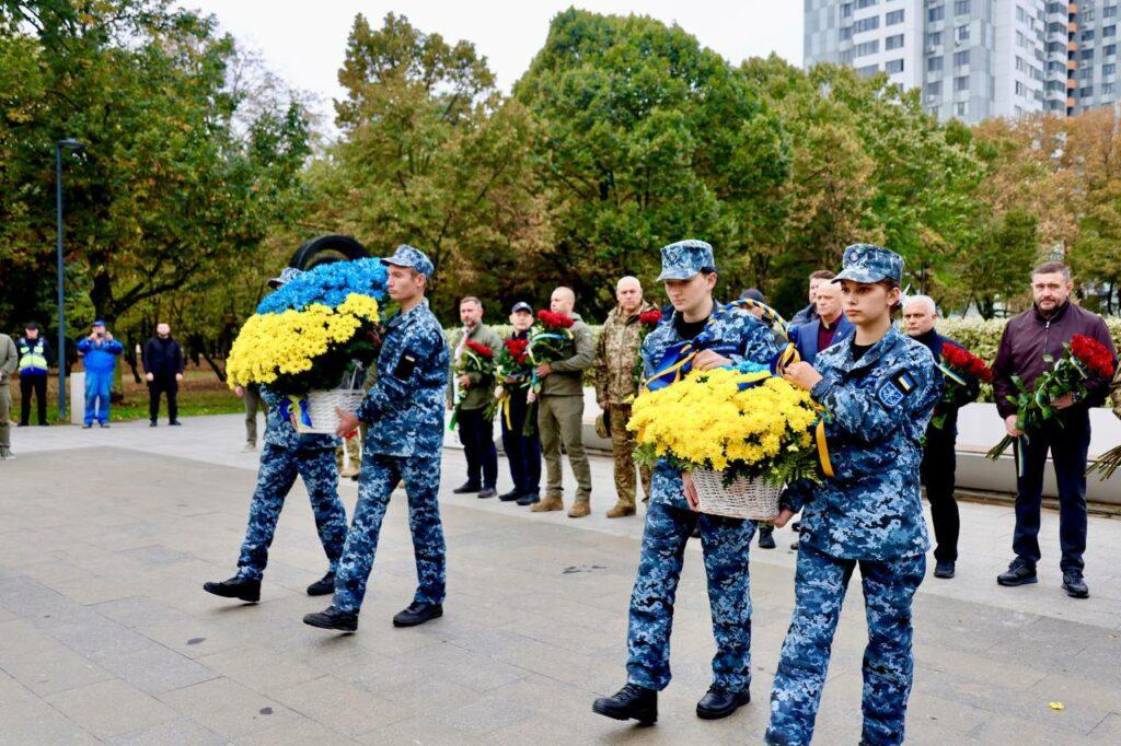 День Защитников и Защитниц Украины: в Одессе состоялось возложение цветов