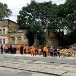 В Одессе на Молдаванке обрушилась стена нежилого дома